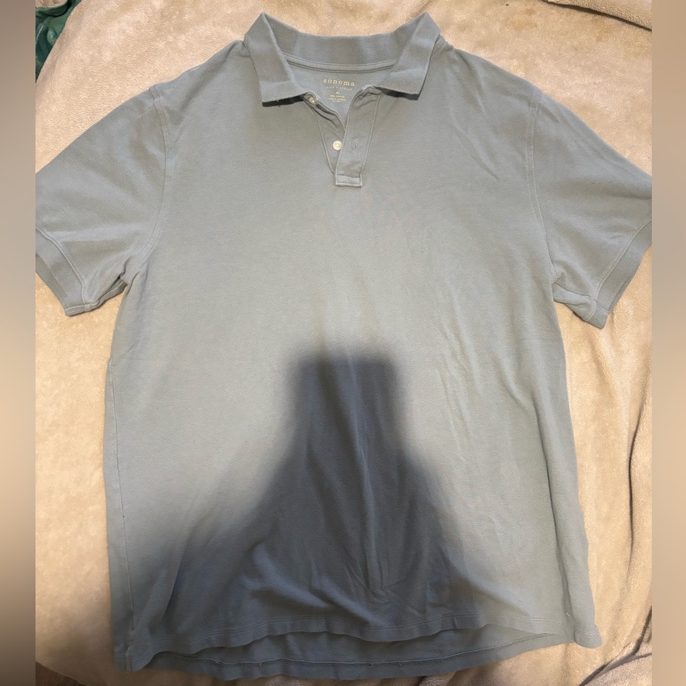 Sonoma Men's Polo Shirt in Light Blue